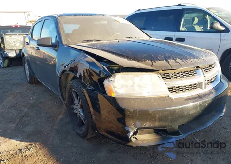 2014 Dodge Avenger Se z USA, uszkodzony, nr VIN 1C3CDZAG9EN218969